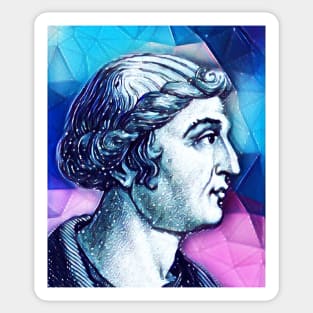 Cassius Dio Snowy Portrait | Cassius Dio Artwork 13 Sticker